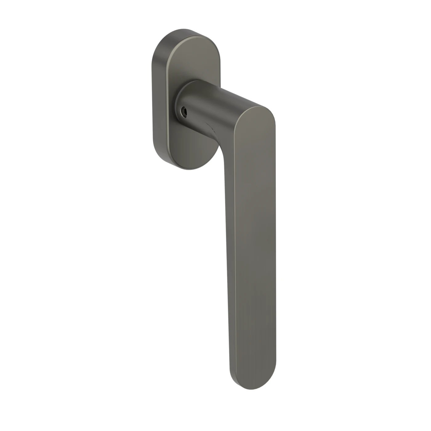 Griffwerk Fenstergriff VAYA 291 Avus - Oberfläche: Kaschmirgrau, DIN: Rechts, Fensterfunktion: unverschließbar, Stiftlänge: 7 x 32 mm