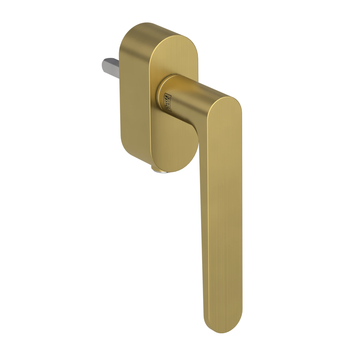 [291352121] Griffwerk Fenstergriff VAYA 291 Avus (Gold matt, Links, verschließbar, 7 x 40 mm)