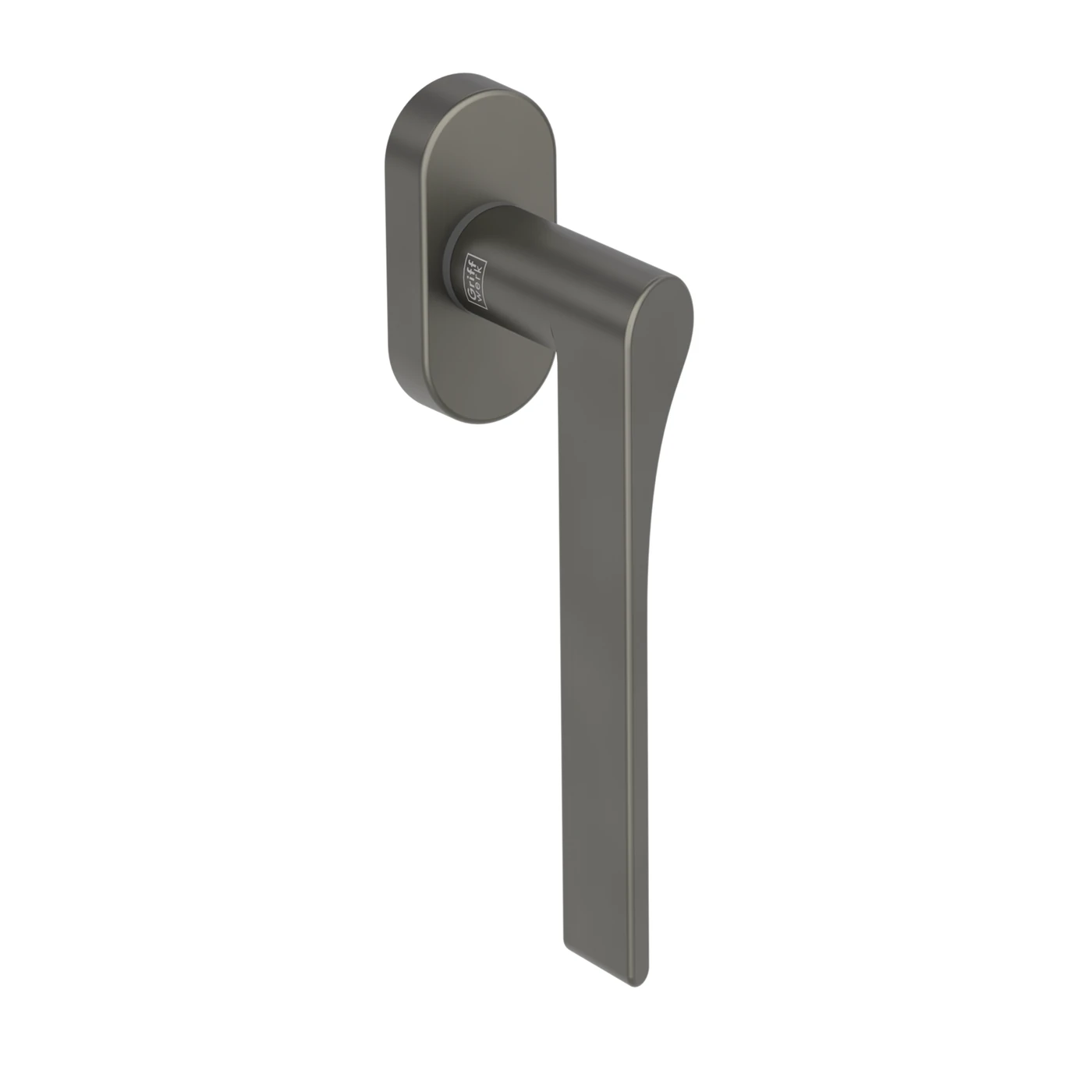 Griffwerk Fenstergriff VAYA 261 Leaf Light - Oberfläche: Kaschmirgrau, DIN: Links, Fensterfunktion: unverschließbar, Stiftlänge: 7 x 32 mm