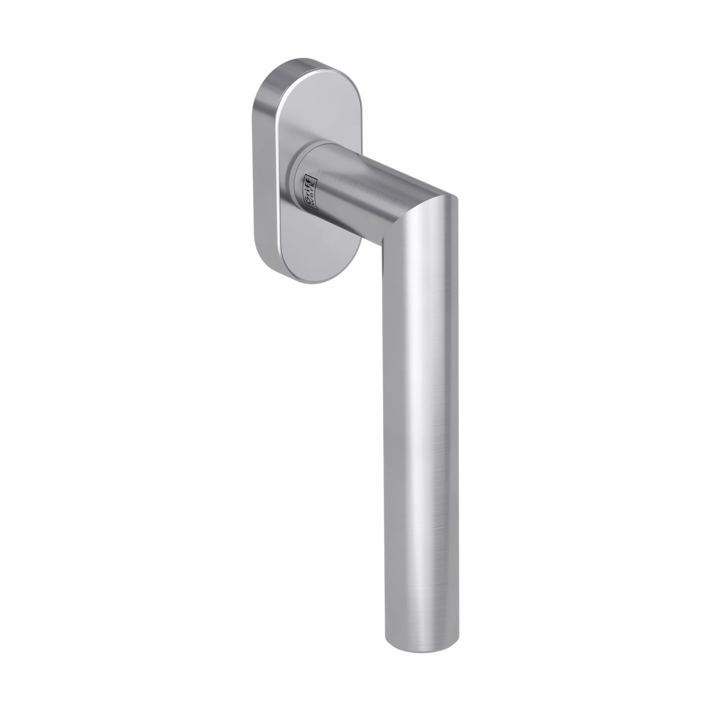 Griffwerk Fenstergriff VAYA 128 LUCIA - Oberfläche: Edelstahl matt, DIN: Links, Fensterfunktion: unverschließbar, Stiftlänge: 7 x 32 mm