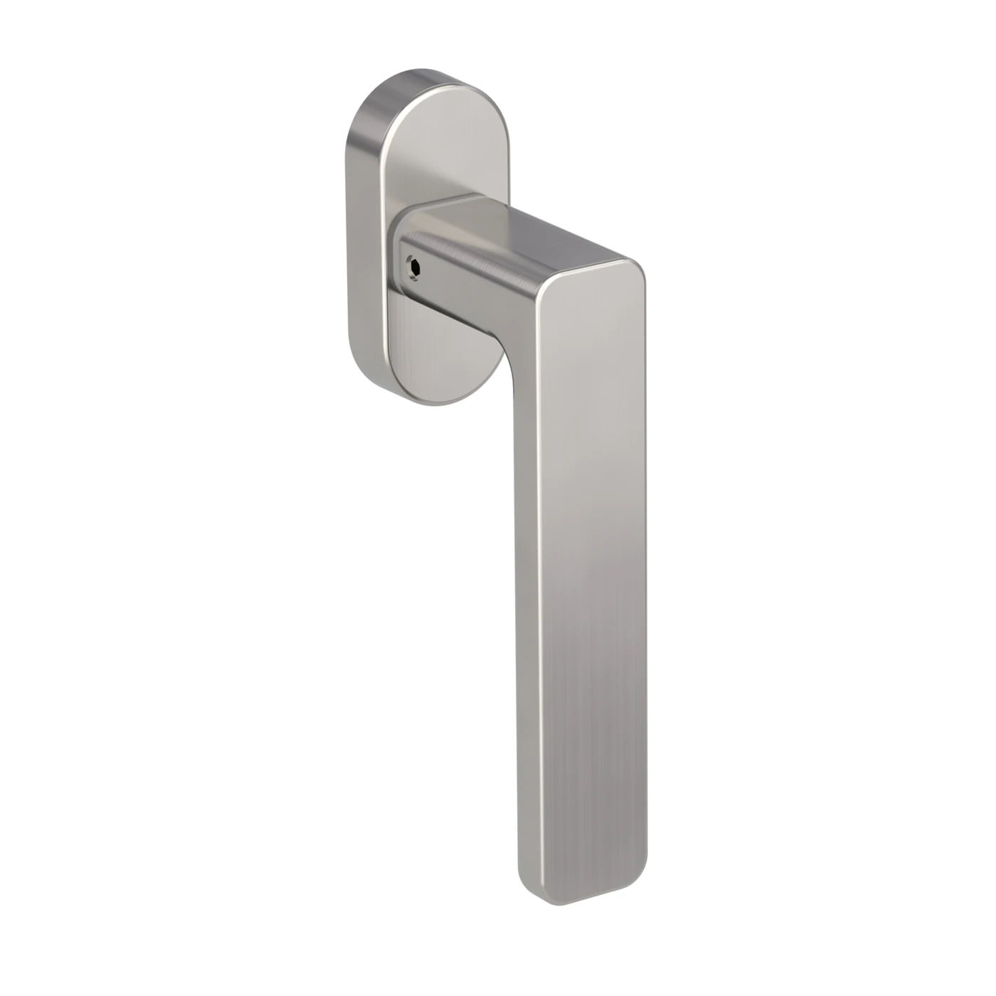 Griffwerk Fenstergriff sieger design MINIMAL MODERN - Oberfläche: Samtgrau, DIN: Rechts, Stiftlänge: 7 x 42 mm