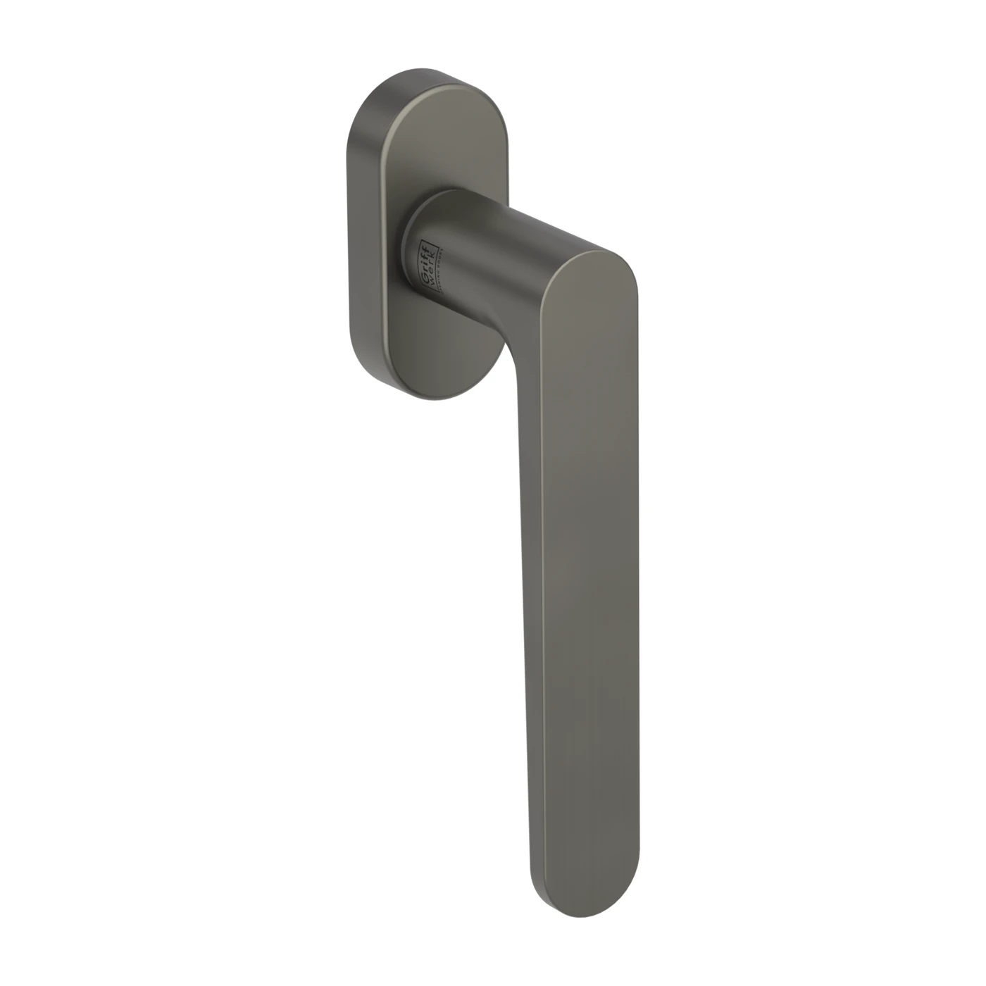 Griffwerk Fenstergriff AVUS - Oberfläche: Kaschmirgrau, DIN: Links, Stiftlänge: 7 x 32 mm