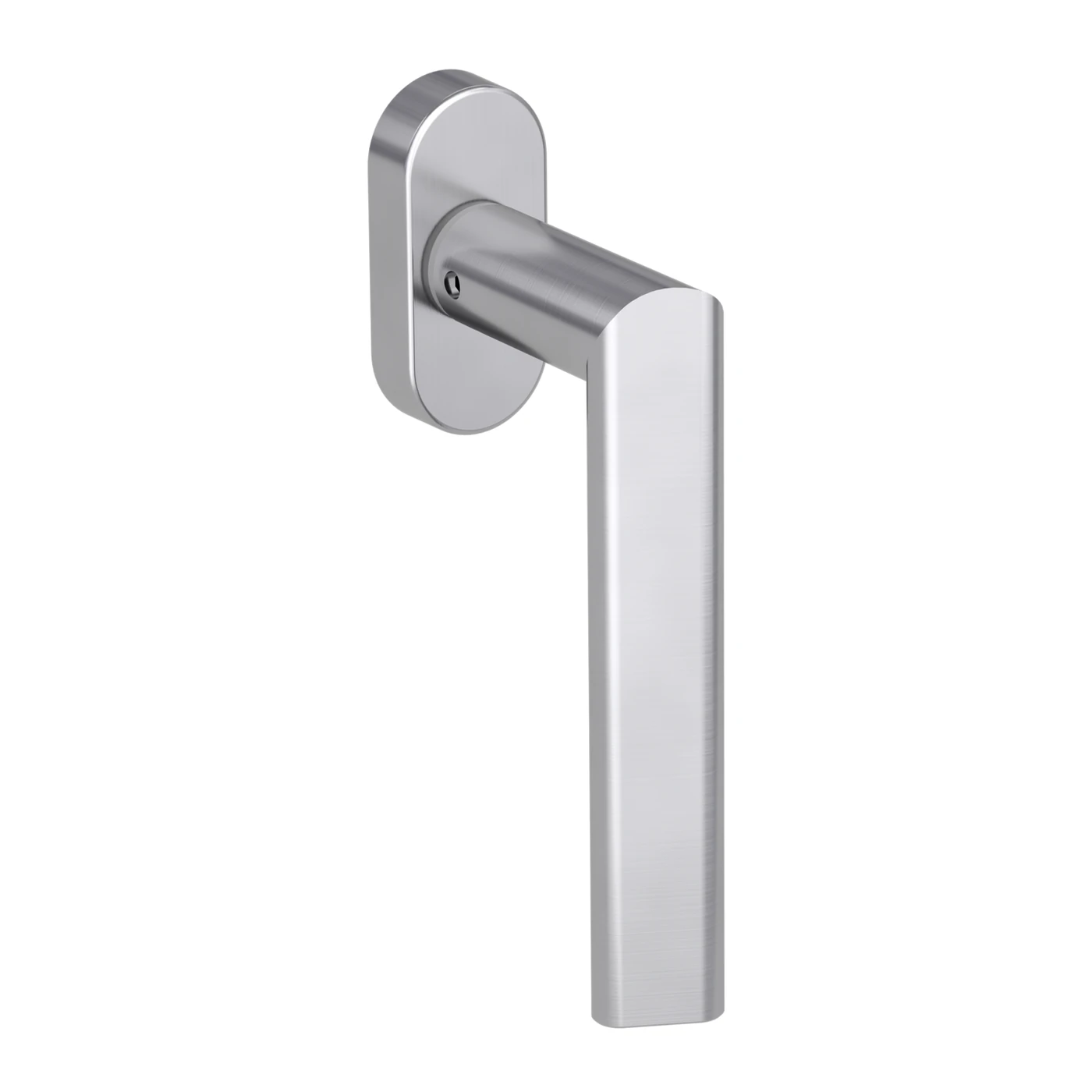 Griffwerk Fenstergriff VAYA 137 TRI - Oberfläche: Edelstahl matt, DIN: Rechts, Stiftlänge: 7 x 32 mm