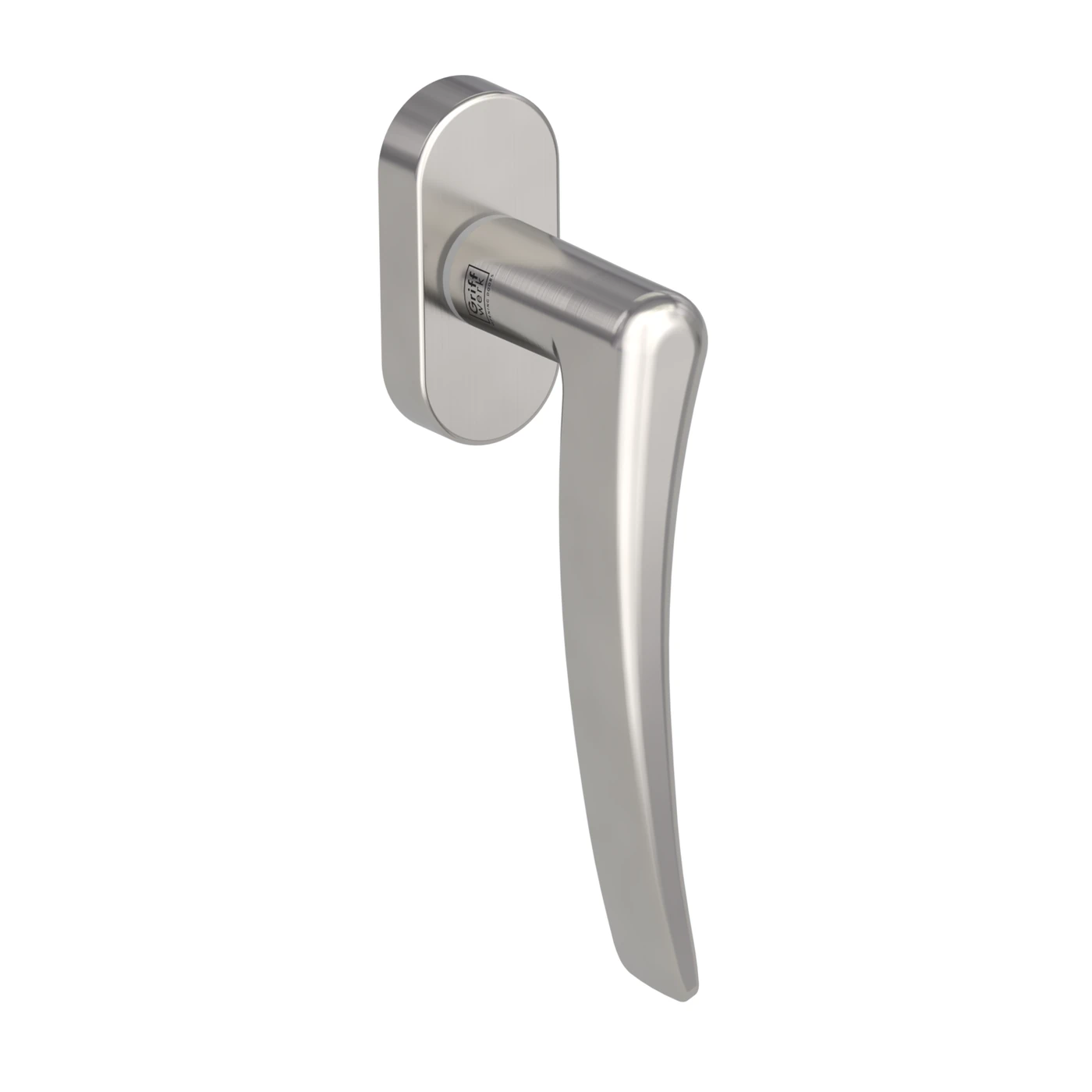 Griffwerk Fenstergriff MARISA - Oberfläche: Samtgrau, DIN: Links, Stiftlänge: 7 x 42 mm