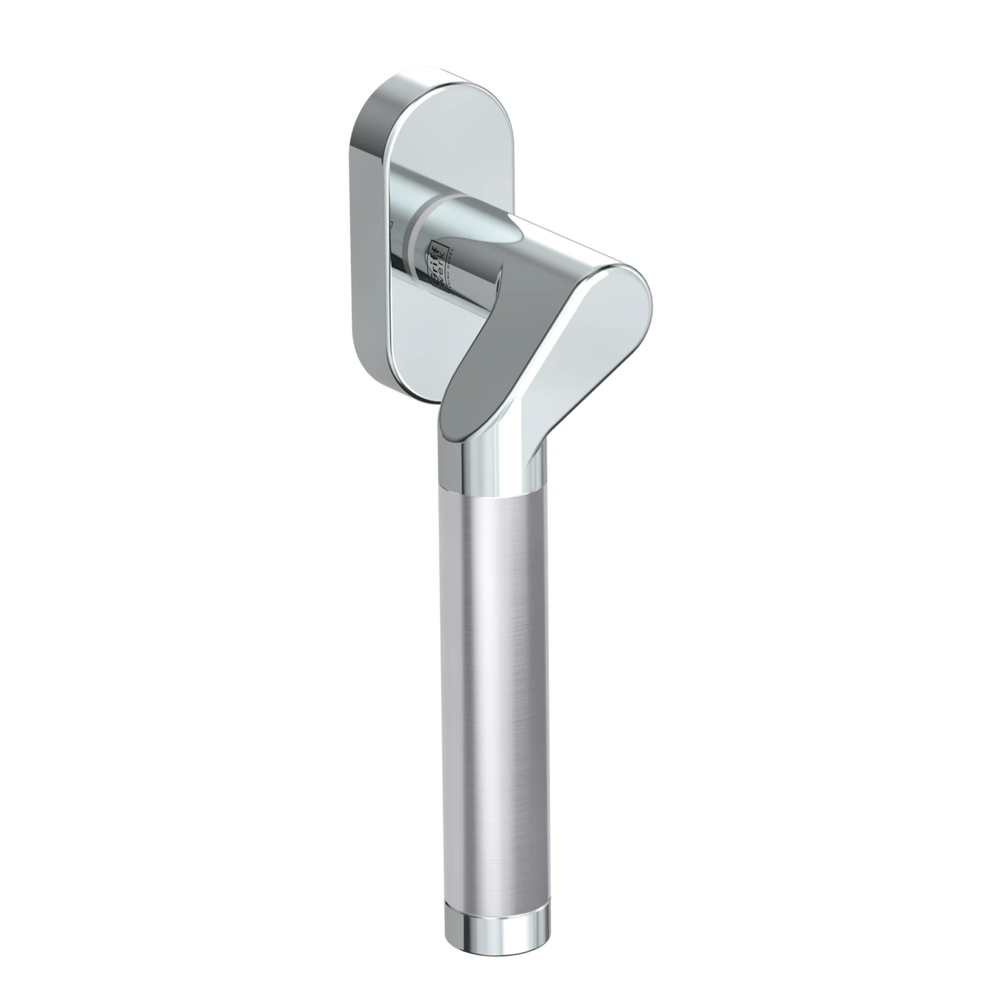 Griffwerk Fenstergriff CORINNA - Oberfläche: Chrom-Edelstahl, DIN: Links, Stiftlänge: 7 x 42 mm