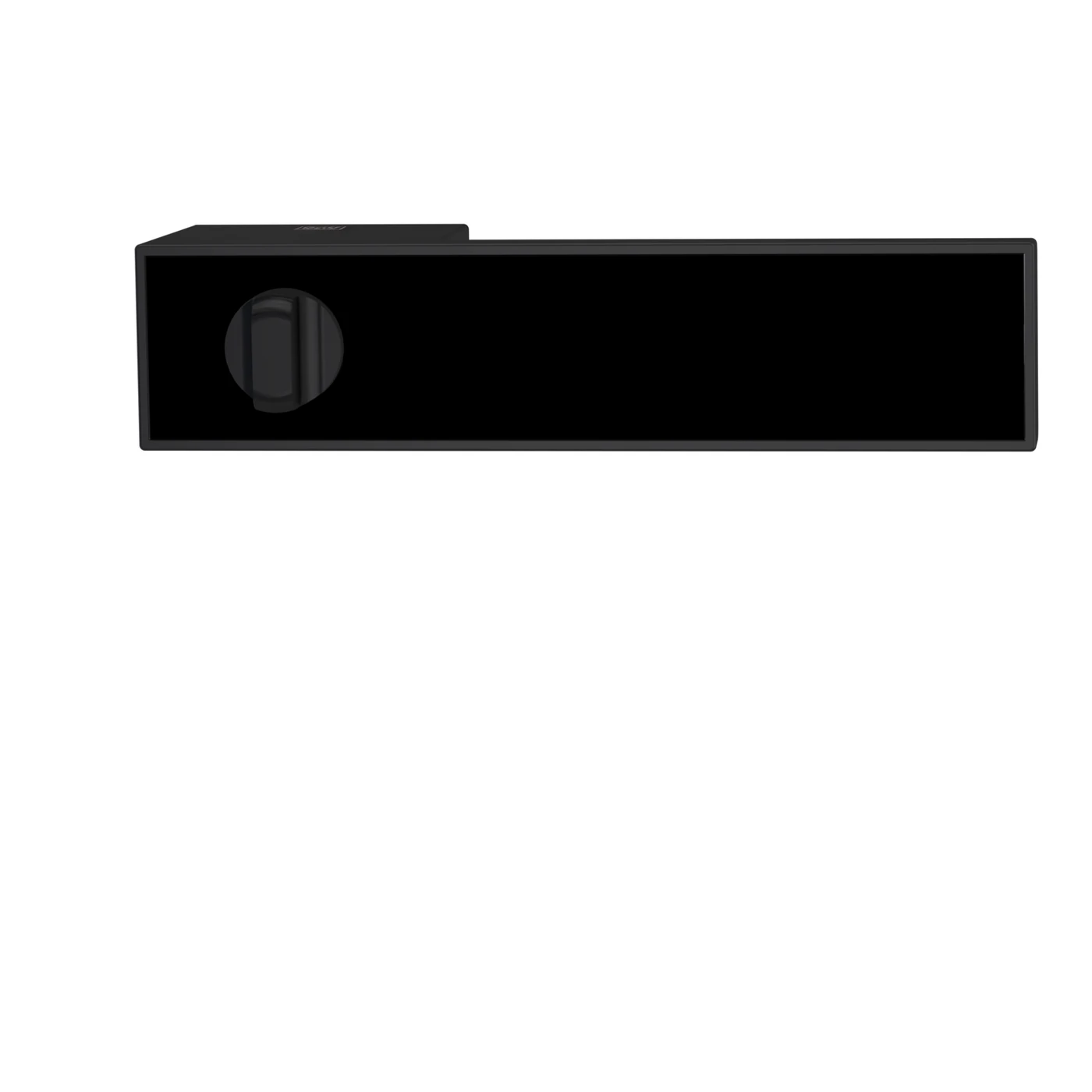 [293013328] Griffwerk Türgriffpaar FRAME 1.0 (Graphitschwarz, Rechts, WC, Türstärke 48-54 mm)