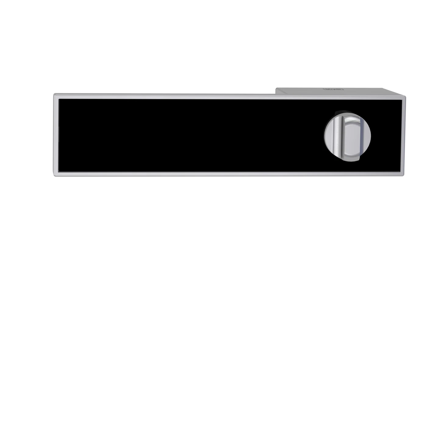 [293013422] Griffwerk Türgriffpaar FRAME 1.0 (Samtgrau, Links, WC, Türstärke 55-61 mm)
