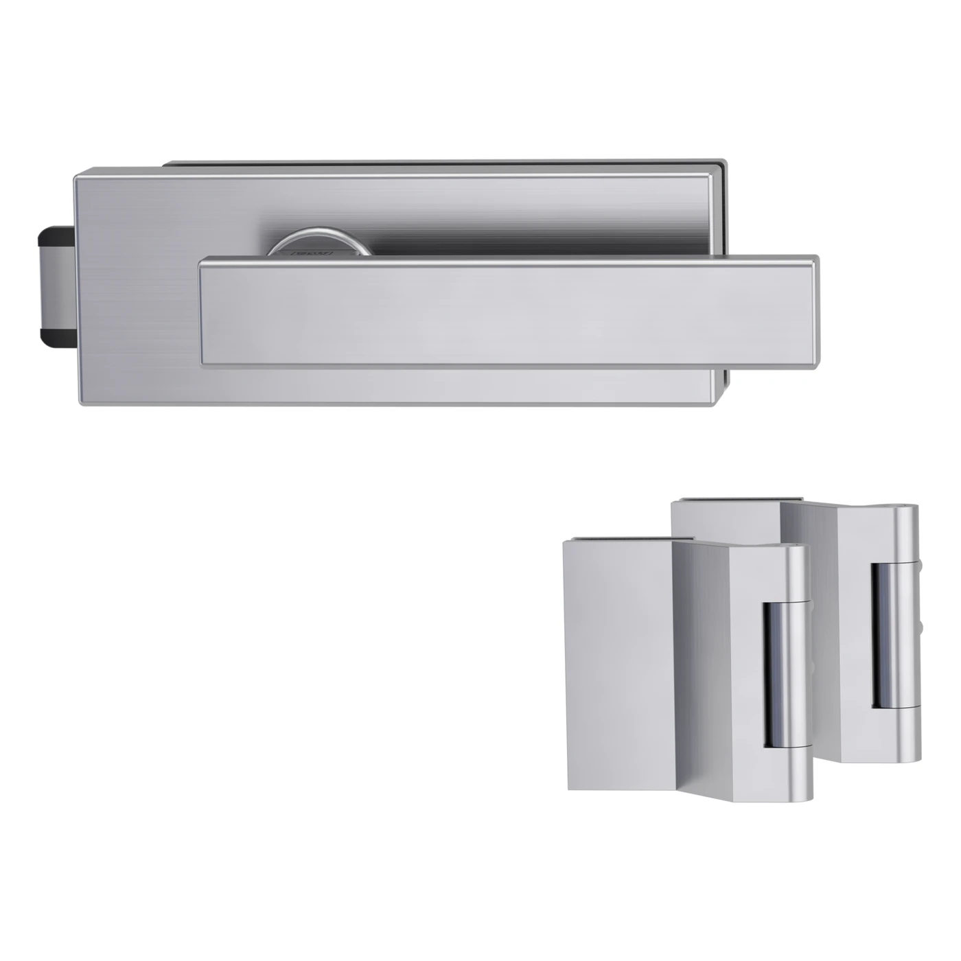 Glastürbeschlagset PURISTO S mit Griff VAYA 200 CUBICO