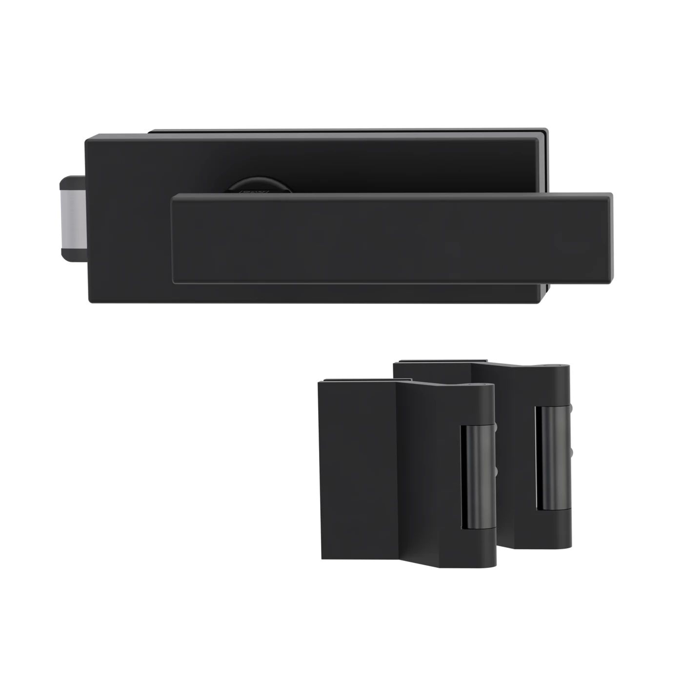 Glastürbeschlagset PURISTO S mit Griff VAYA 200 CUBICO Detail