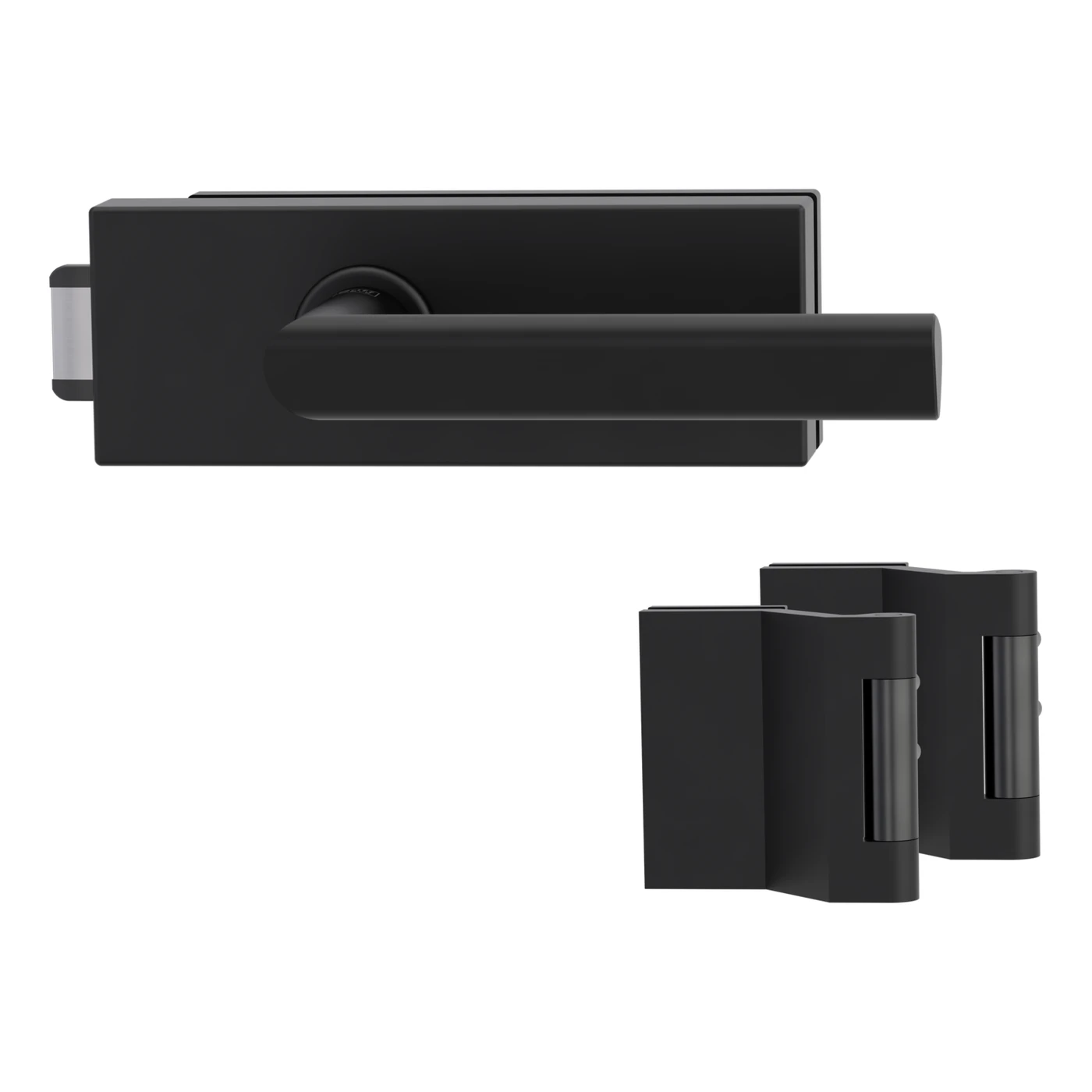 Glastürbeschlagset PURISTO S mit Griff VAYA 137 TRI Detail