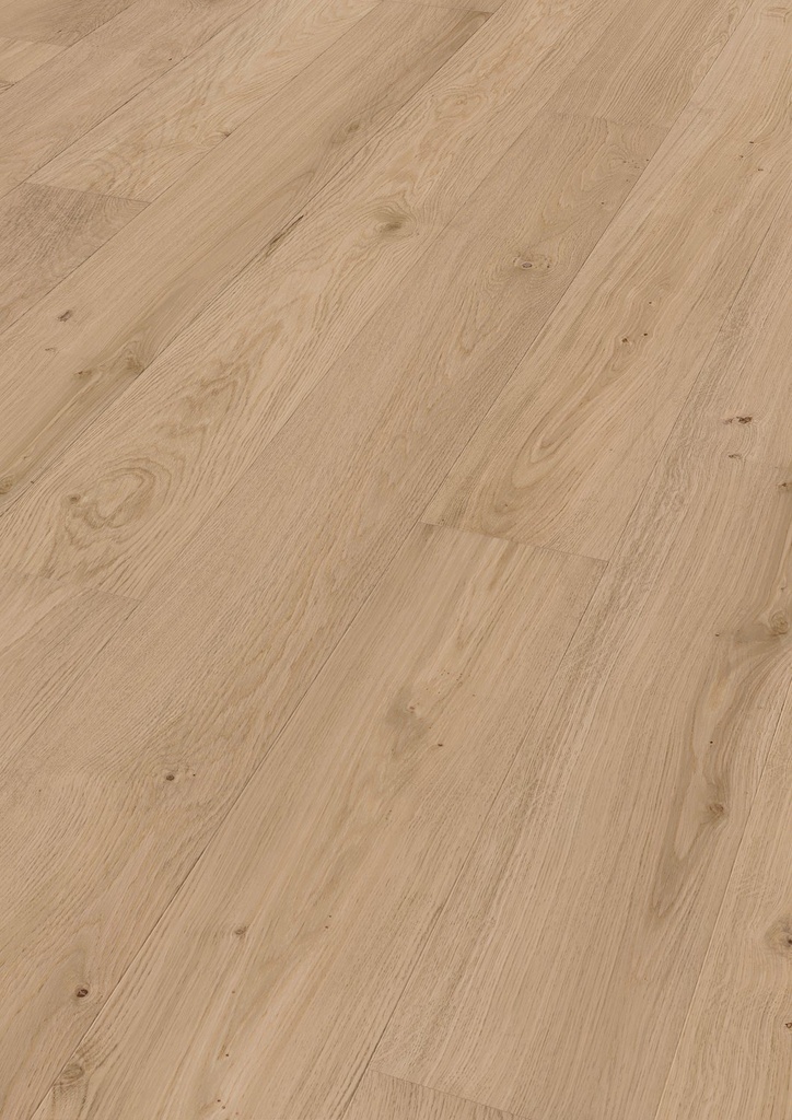 Meister Lindura-Holzboden HD 400 ultramattlackiert 205 mm - Meister Dekorbezeichnung: Eiche lebhaft creme 08935