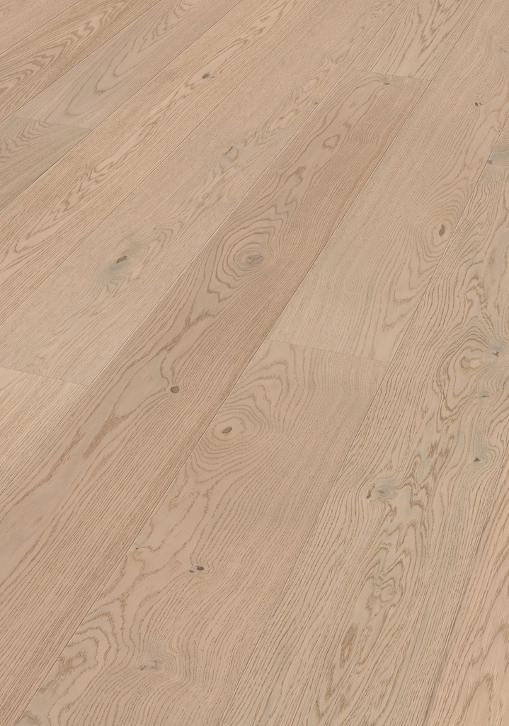 Meister Lindura-Holzboden HD 400 ultramattlackiert 205 mm - Meister Dekorbezeichnung: Eiche lebhaft cremeweiß 08937