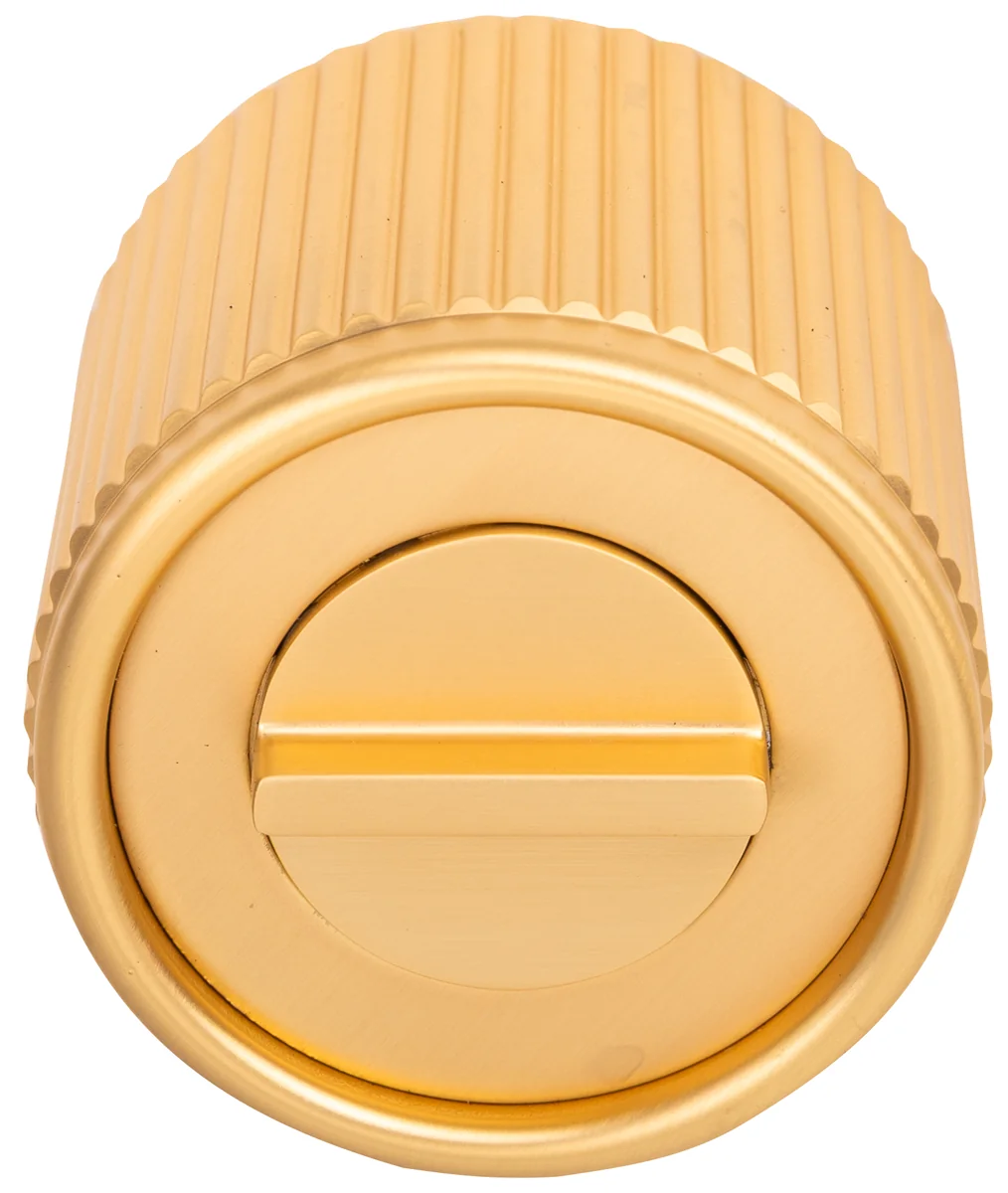 Griffgarnitur "Giro minimo" - Oberfläche: Gold matt, Schließart: VR/SZ