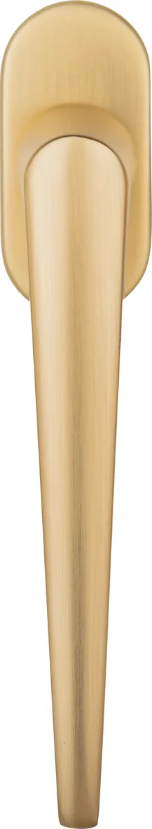 Anzio Fensterolive Round - Oberfläche: Gold matt, Anschlag: DIN links