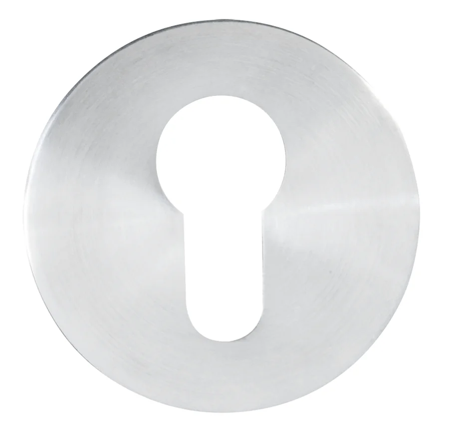 Griffwelt Flat-Rosette (Magnet, Zubehör) - Oberfläche: Edelstahl matt, Ausführung (Griffwelt): Round · PZ Profilzylinder