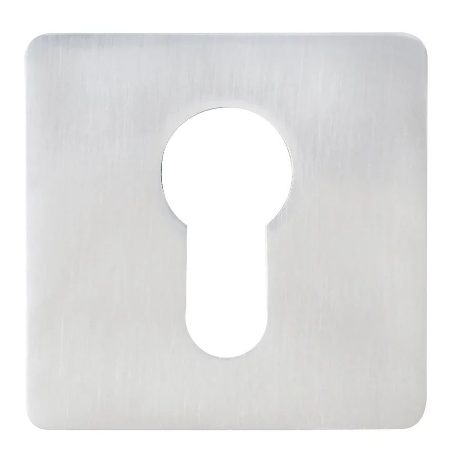 Griffwelt Flat-Rosette (Magnet, Zubehör) - Oberfläche: Edelstahl matt, Ausführung (Griffwelt): Square · PZ Profilzylinder