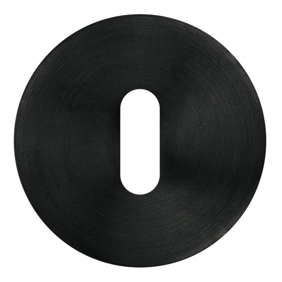 Griffwelt Flat-Rosette (Magnet, Zubehör) - Oberfläche: Tiefschwarz, Ausführung (Griffwelt): Round · BB Buntbart