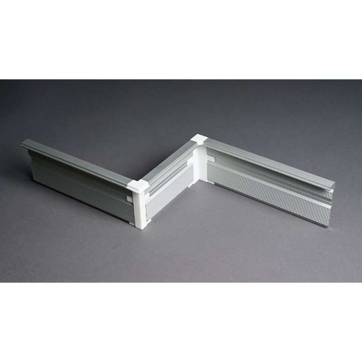 Simi-lar Zero Verbinder für wandbündige Sockelleiste