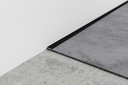 [AL16X2-03] minileiste AL16X2 Abschlussprofil Klebevinyl (Schwarz (C35))
