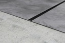 [UL25X2-03] minileiste UL25X2 Übergangsprofil Klebevinyl (Schwarz (C35))