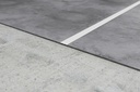 [UL25X2-04] minileiste UL25X2 Übergangsprofil Klebevinyl (Weiß (RAL 9016))