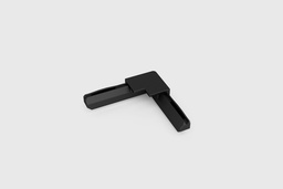 [IC-AL10-03] minileiste IC-AL10 Eckverbinder innen für AL10X5 (Schwarz (C35))