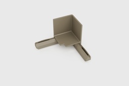[IC-SL16-02] minileiste IC-SL16 Eckverbinder innen für SL16X5 (Titan (C31))