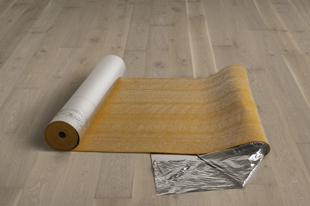Kährs Dämmunterlage Silent Flex 2,5 mm, 18 dB, mit Dampfbremse – Rolle 6,5 m²