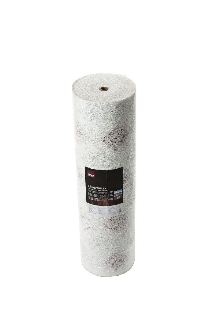Kährs Tuplex Dämmunterlage 3 mm, 17–20 dB, mit Dampfbremse – Rolle 33 m²
