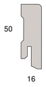 Stark Echtholz-Sockelleiste (Fußleiste) UMA 2 50 x 16 mm, furniert