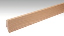 [200049-2380-01094] Furnierte Sockelleiste Profil 3PK für Parkettböden (Eiche hell 01094)