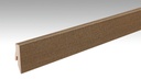 [200049-2380-01265] Furnierte Sockelleiste Profil 3PK für Parkettböden (Eiche olivbraun 01265)