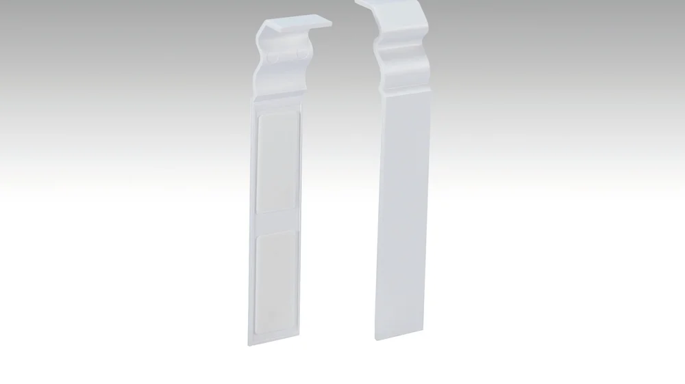 [800030-04-02001] Verbindungsstück Profil 12PK | 12 F MK (100 mm) weiß