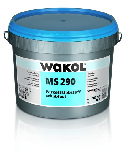 WAKOL MS 290 Parkettklebstoff, schubfest – 18 kg