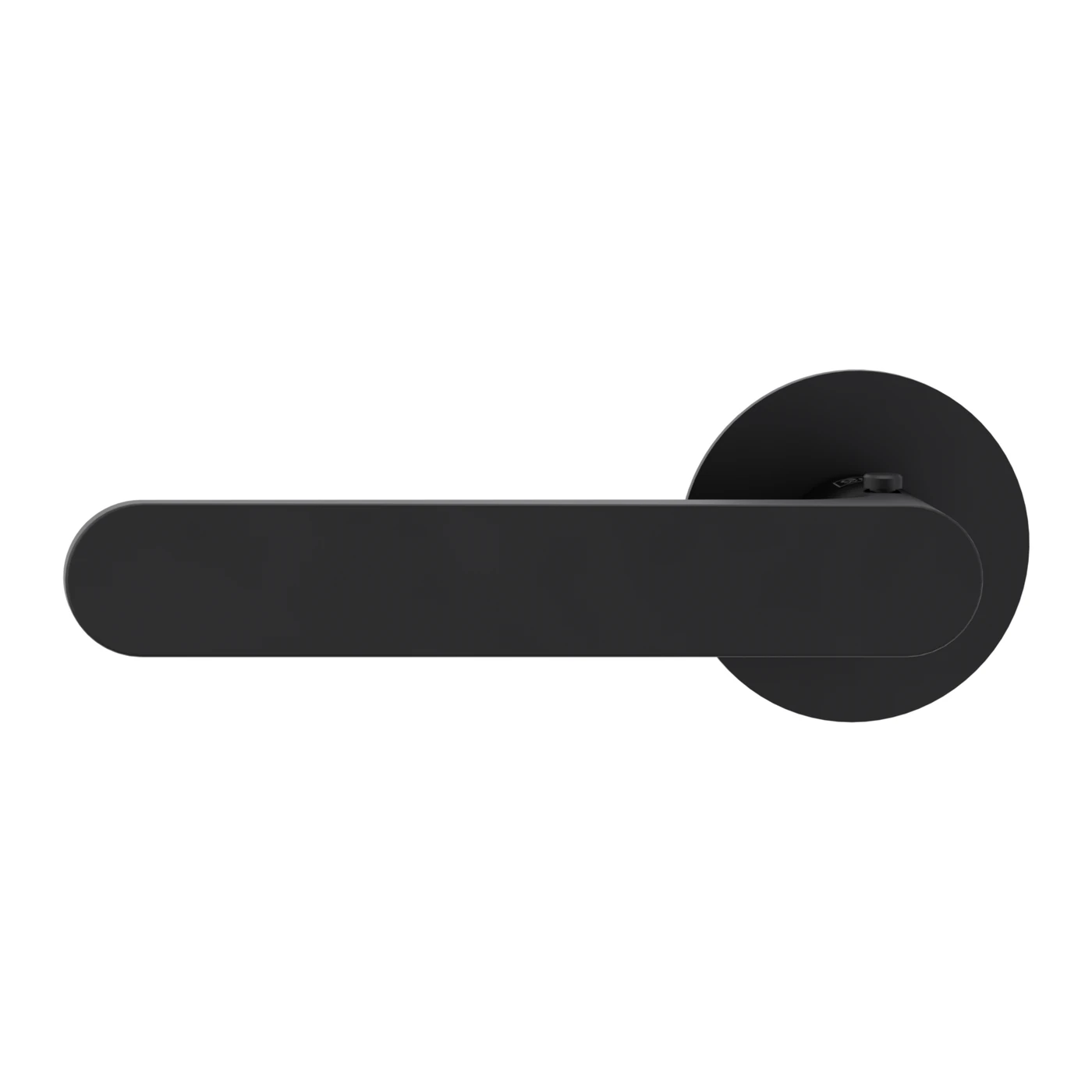 [290503228] Griffwerk Griffgarnitur "Avus Piatta S" (Smart2Lock Din Ls, Graphitschwarz)
