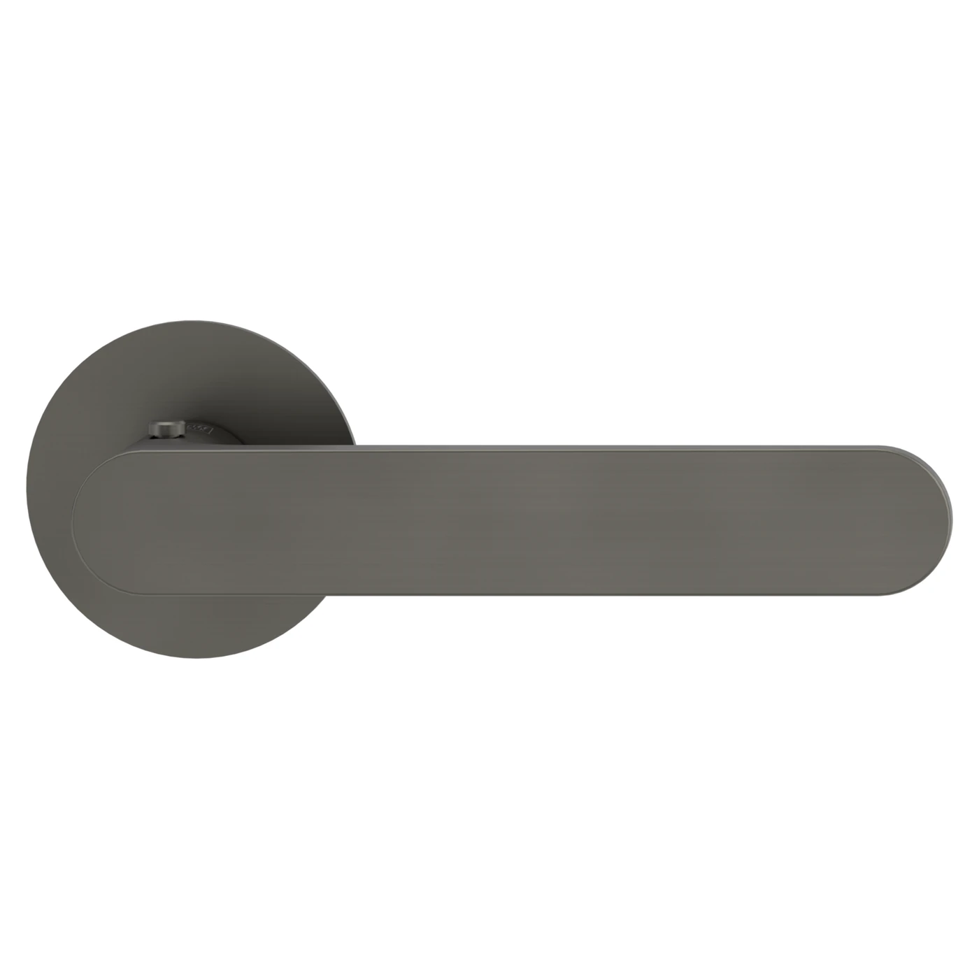 Griffwerk Griffgarnitur "Avus Piatta S" - Schließart: Smart2Lock Din Rs, Oberfläche: Kaschmirgrau