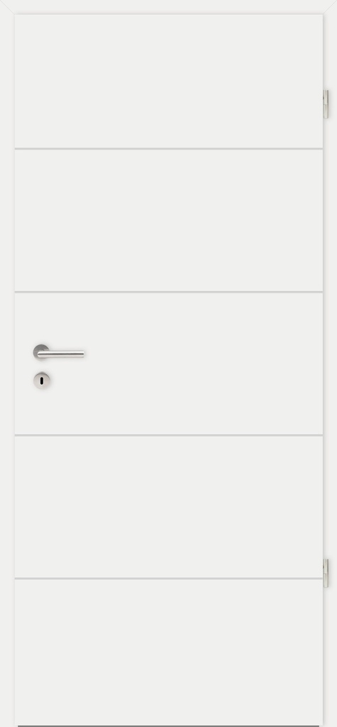 Herholz Elegant Türblatt "Esprit 24" - Maße: 1985 x 610 mm, DIN: Links, Schlüssellochbohrung: mit Schlüssellochbohrung