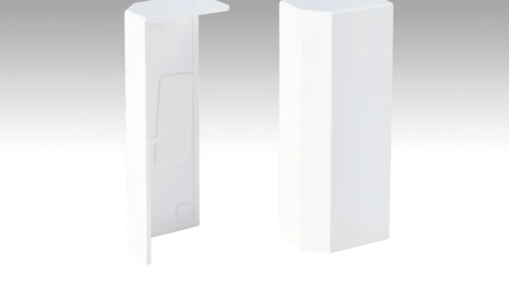 Endkappe Profil 9PK / 19PK Weiss 