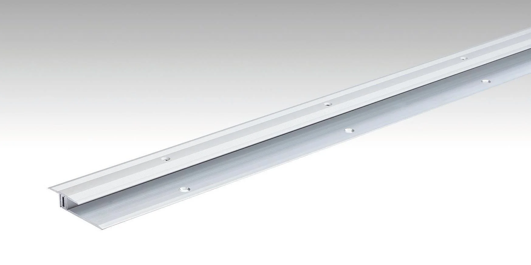 [800009-2700-00220] Übergangsprofil Typ 202 (6,5 bis 16 mm) (2700 mm, Silber eloxiert)