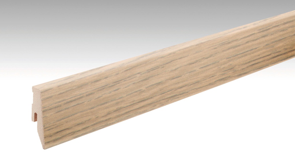 Sockelleiste Profil 3PK für Linduraböden - Meister Dekorbezeichnung: Eiche Alabaster 01176