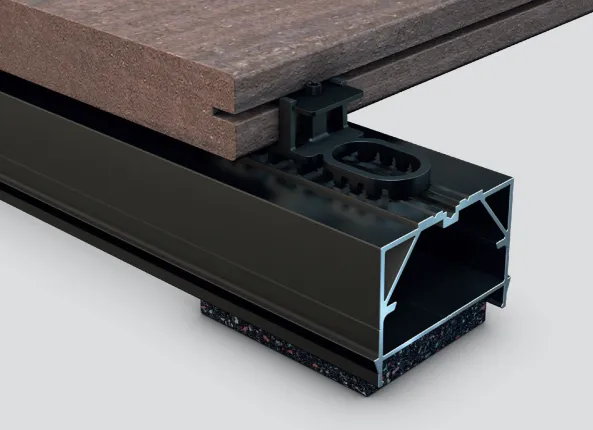 [7053] Terraflex PRO N9 für Alu-Unterkonstruktion | inkl. C1 / A4 Bohrschraube 4,2 × 33 mm (600 Stk., A4)