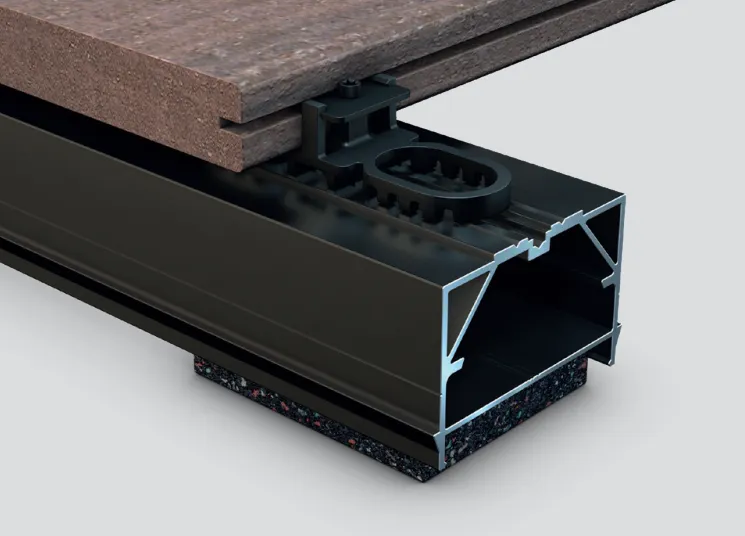 [7051] Terraflex PRO N6 für Alu-Unterkonstruktion | inkl. C1 / A4 Bohrschraube 4,2 × 33 mm (600 Stk., A4)