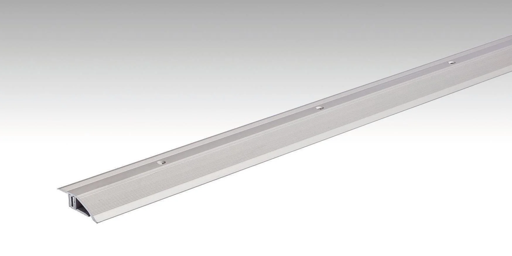[800007-2700-00340] Anpassungsprofil Typ 200 (6,5 bis 16 mm) (2700 mm, Edelstahl-Oberfläche)