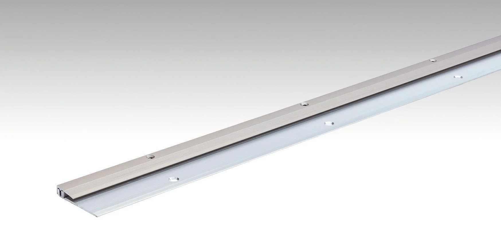 Meister Abschlussprofil Typ 101 (2,5 bis 7 mm) - Dekor2: Edelstahl, Länge (mm): 1000 mm