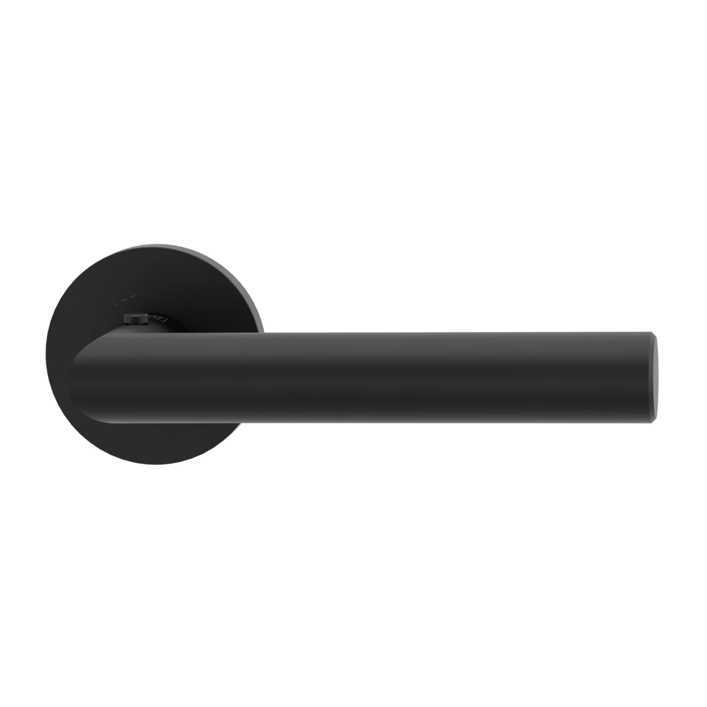 Griffwerk Türgriffgarnitur LUCIA PROFESSIONAL - Schließart: Smart2Lock Din Rs, Oberfläche: Graphitschwarz