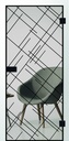 Erkelenz Glasschiebetür Cubus 10 Black Line