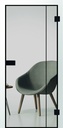 Erkelenz Glasschiebetür Cubus 17 Black Line