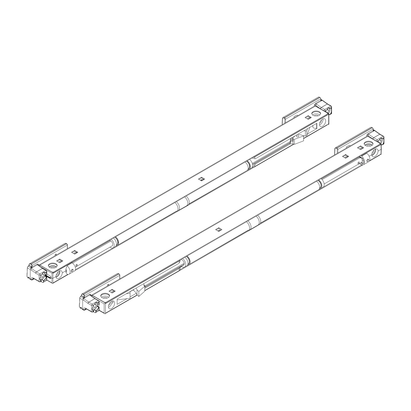 Griffwerk Softeinzug-Set PLANEO X120 COMFORT 2x Softeinzug max. 120kg