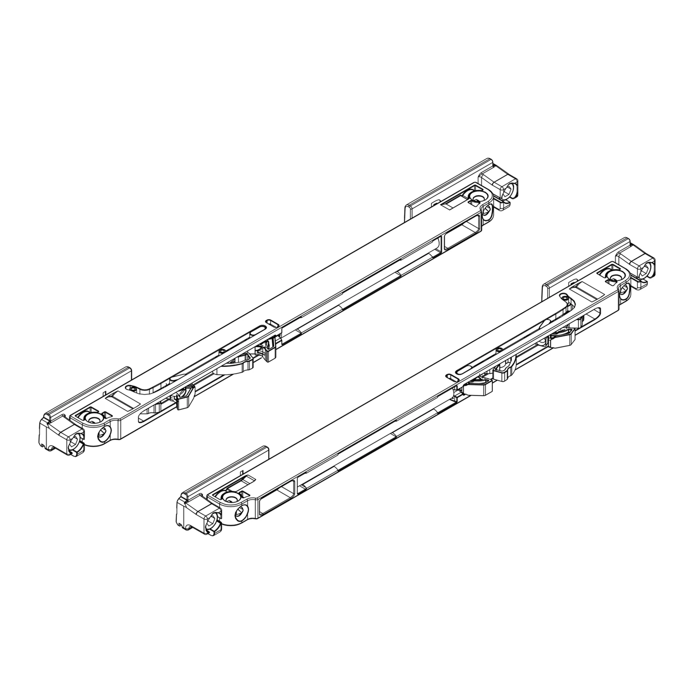 Griffwerk Softeinzug-Set PLANEO X80 COMFORT 2x Softeinzug max. 80kg