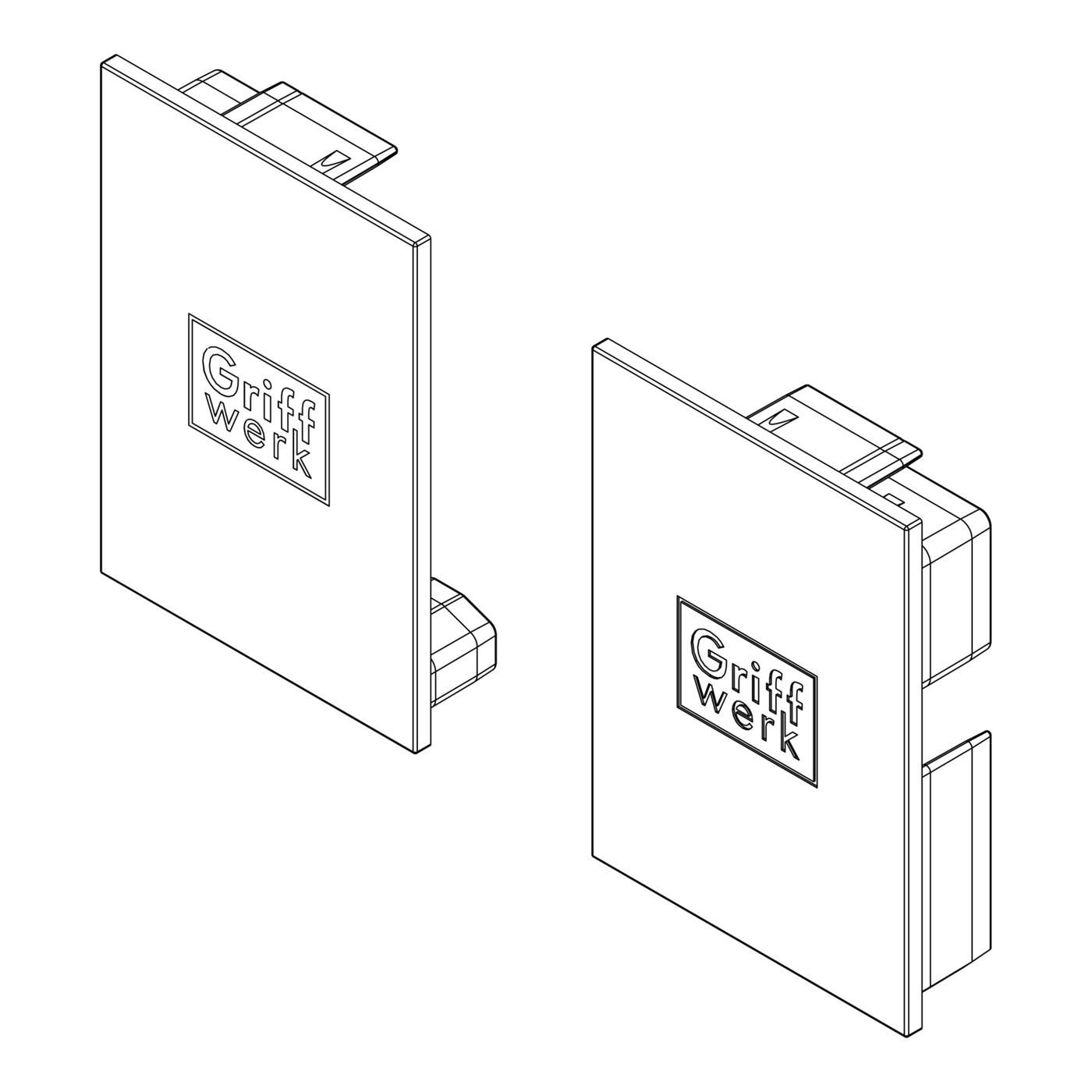 Griffwerk Endkappen-Set PLANEO X